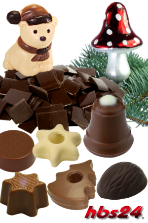 Pralinen Herstellung + Schokoladen Produkte